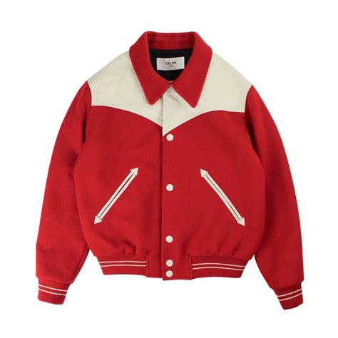 red celine jacket|real celine jackets.